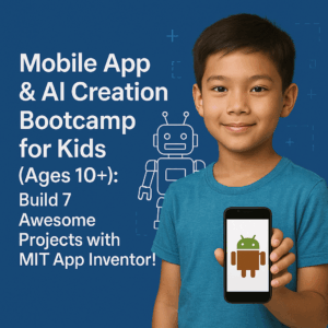 mobile app creation bootcamp for children